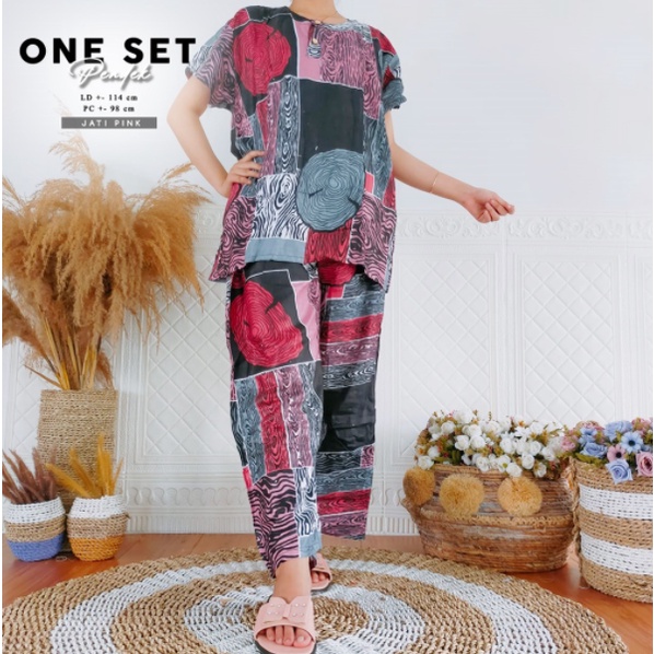 SETELAN PENDEK RAYON, SETELAN WANITA LENGAN PENDEK BAHAN RAYON ADEM NYAMAN KEKINIAN