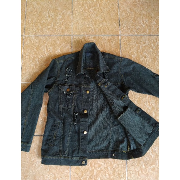Jaket Denim ROUGHNECK+Polo Berak