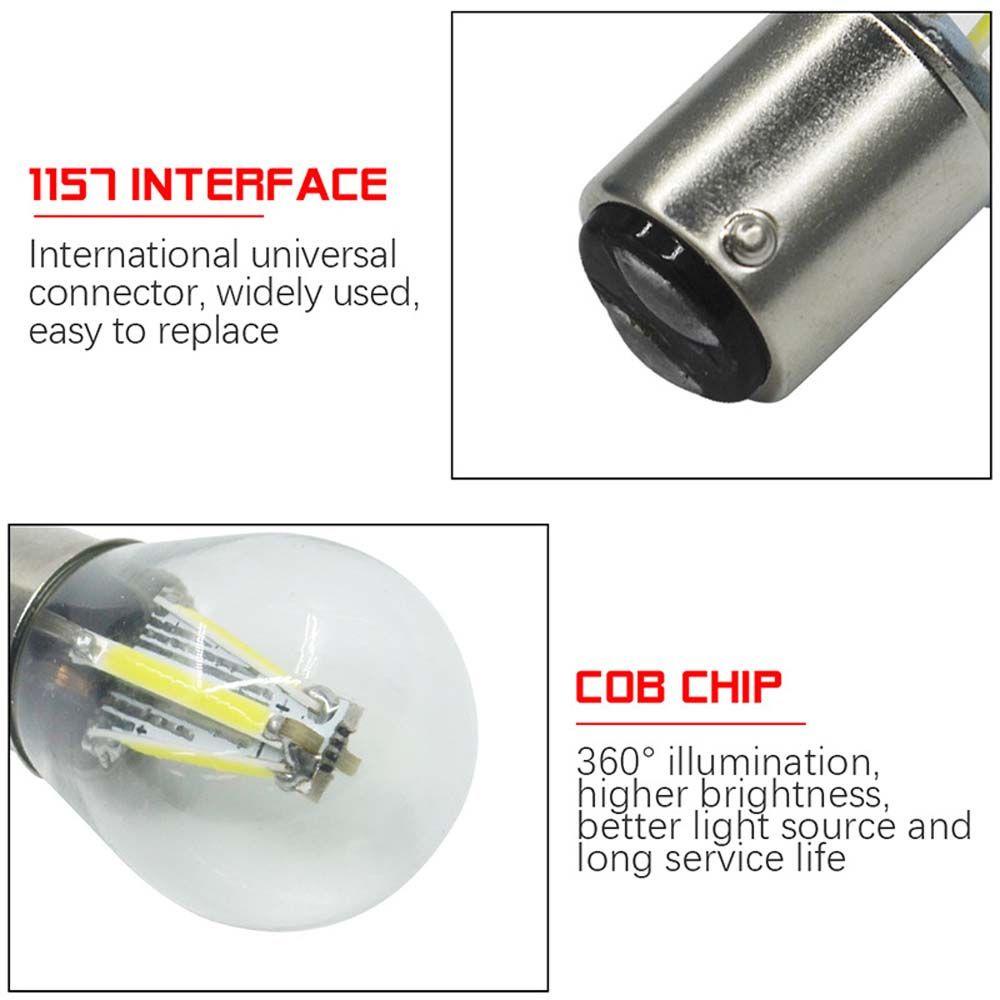 Lanfy Lampu Sein Mobil 1pc 1156 BA15S P21W Lampu Rem Sumber Cahaya Mobil Super Terang