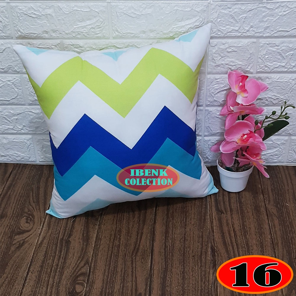 [COD] 1 Set Bantal sofa 40X40 + Sarung Bantul