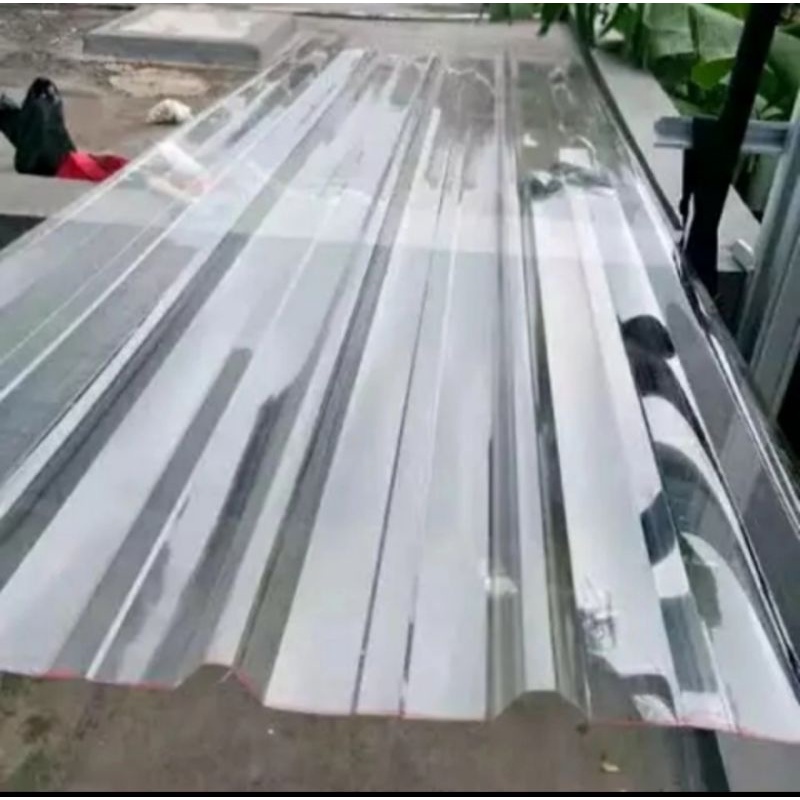 spandek transparan 1,2mm full / spandek bening