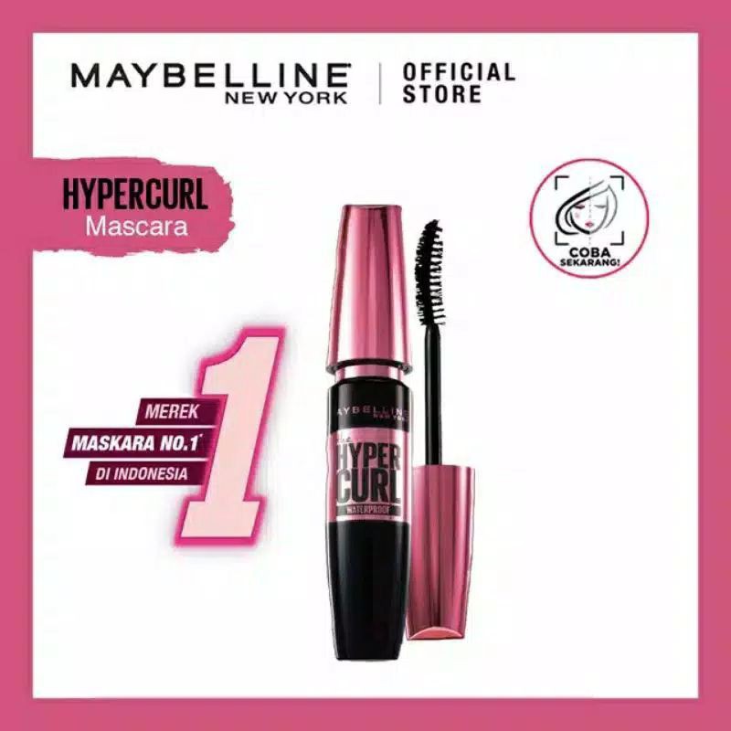 Maybellin Hypercurl  Waterproof Mascara