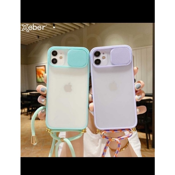 SAMSUNG A51 CASE SHUTTER MODEL SLIDE KAMERA TALI LANYARD