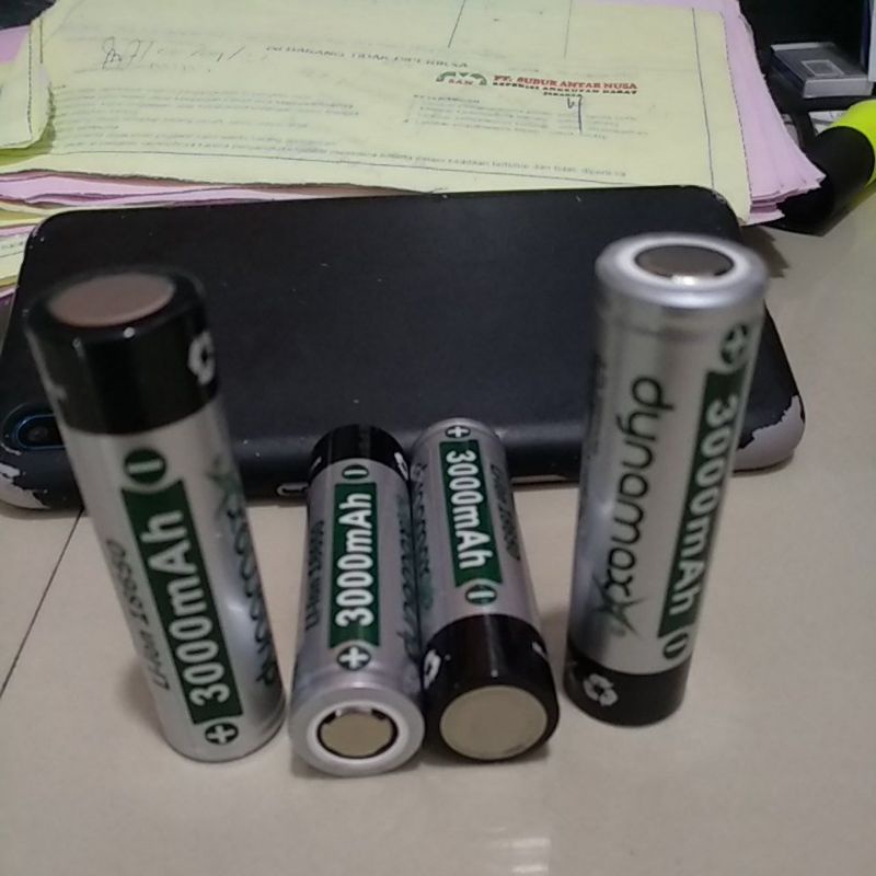 BATTERAY / BATERAI / BATRE / BATRAI CAS 3.7V 3000mAH 18650