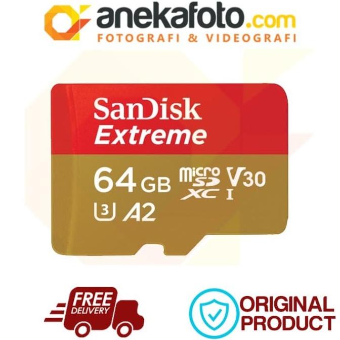 Sandisk Micro SDXC Extreme 64GB / 160MB A2