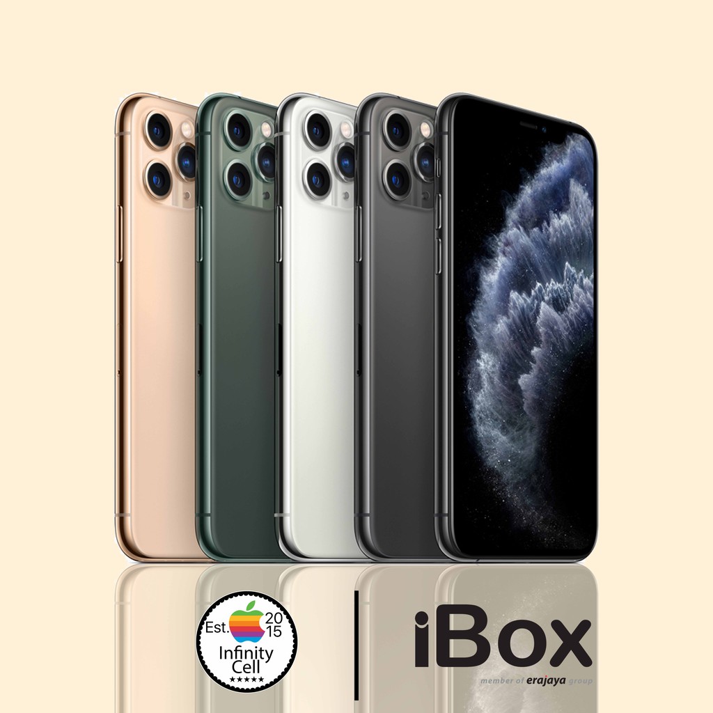 iPhone 11 Pro Max 256GB - Garansi Resmi iBox Apple Indonesia 1 Tahun