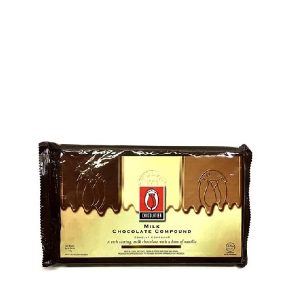 Jual Tulip Milk Chocolate Compound 1 kg Indonesia