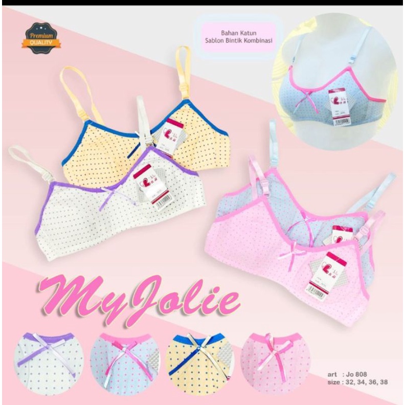 Bh remaja pelajar my jolie polkadot jo 808