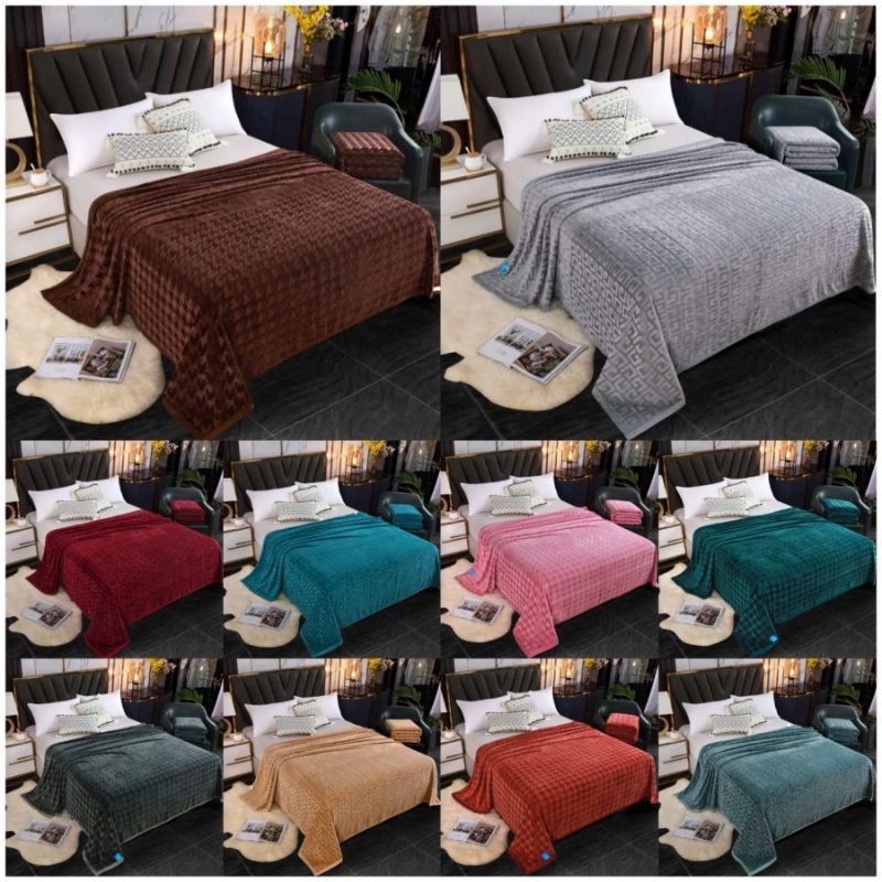 Selimut SRH polos 3d 180*200
