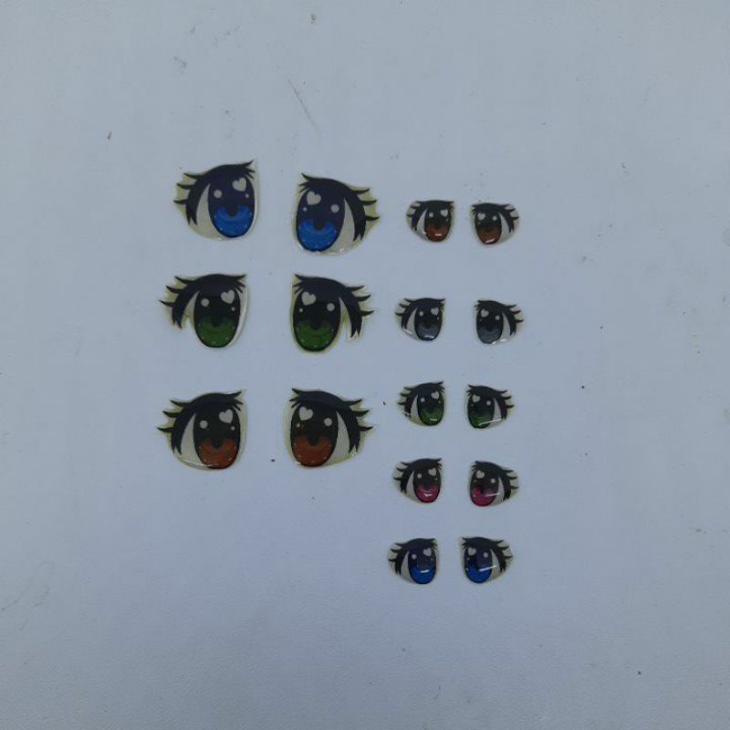 mata amigurumi 3d /mata boneka rajut