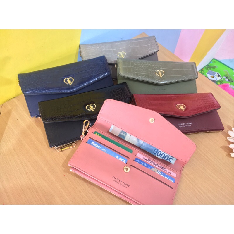 DOMPET PANJANG CEWEK IMPORT DOMPET COMBI DOMPET CROCO DOMPET VIRAL