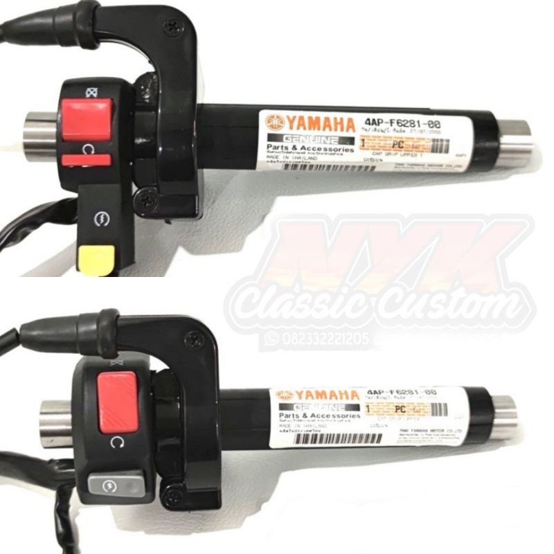 Gas YZ set holder kanan domino