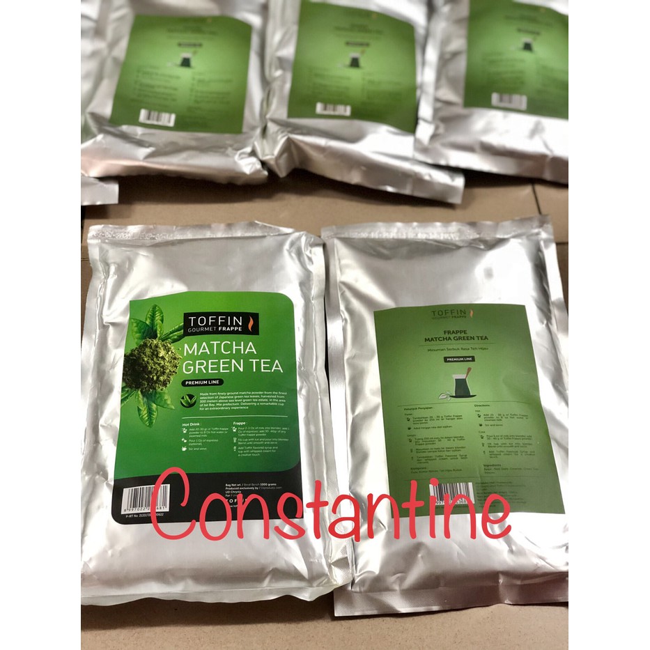 

Cafe Grade Toffin Matcha Green Tea Powder Commercial Pack - tth499