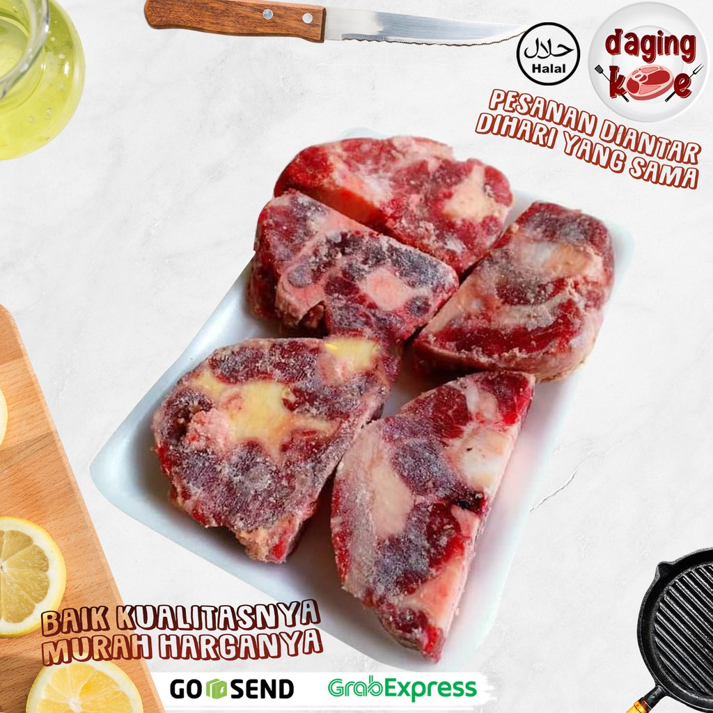 

BUNTUT SAPI BERSIH TANPA KULIT / OXTAIL LOCAL GRADE A 1 kg DK130