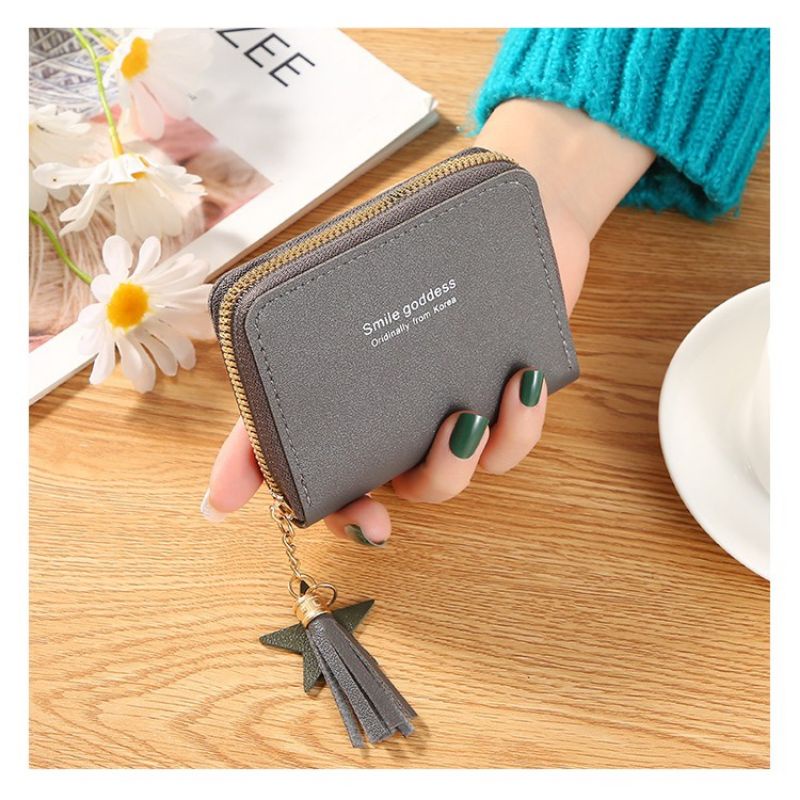 Dompet Wanita Mini Forever Young Resleting FY Bintang Import Korea