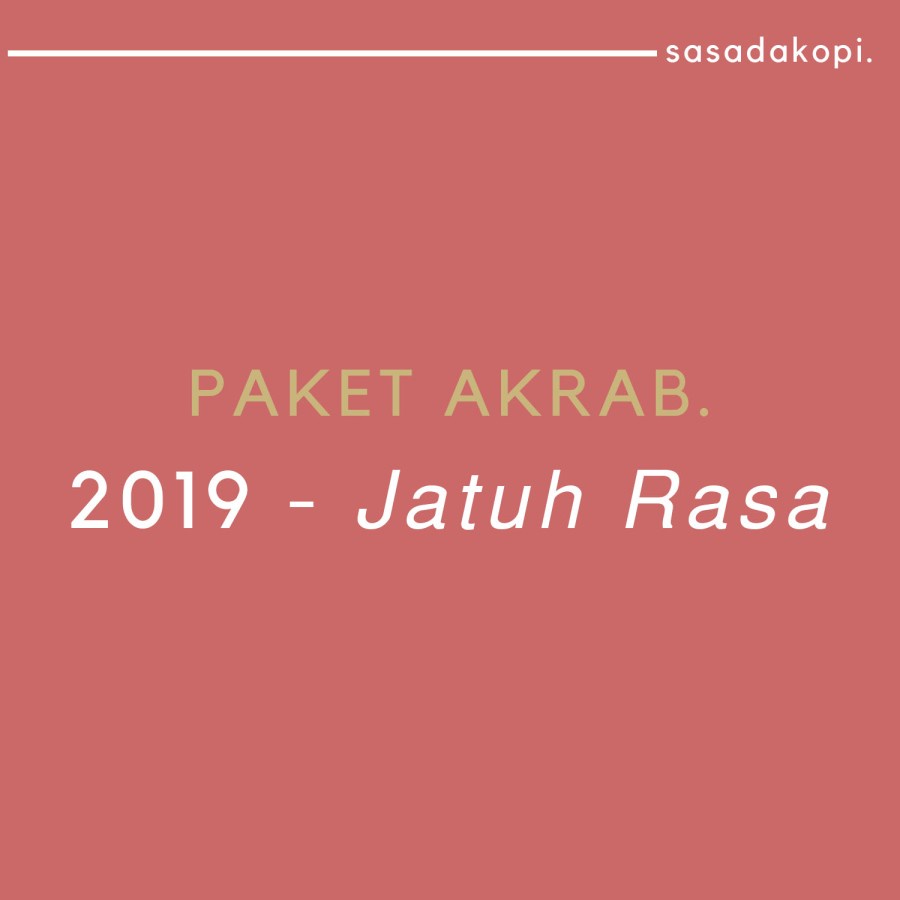 

PAKET AKRAB" 3 PAKET BIJI KOPI ARABICA / ARABIKA 2019 - JATUH RASA
