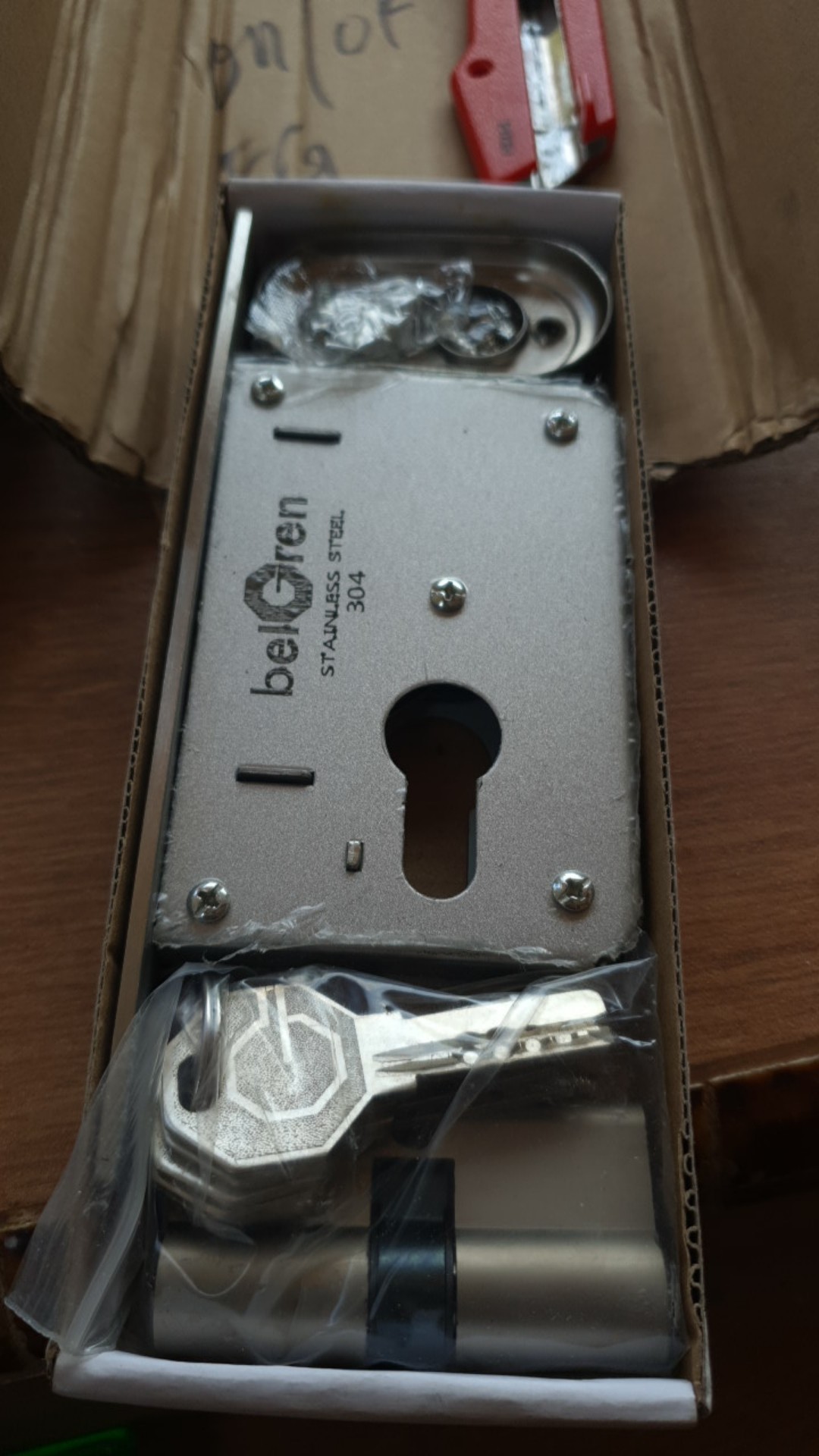 Body Pintu Sliding Belgran / Kunci Mekar / Kunci Pintu Geser / Body Pintu Geser High Quality