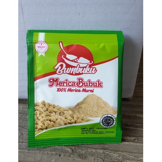 [Sachet / 2.5 gram] Merica Bubuk BUMBUKU Encer