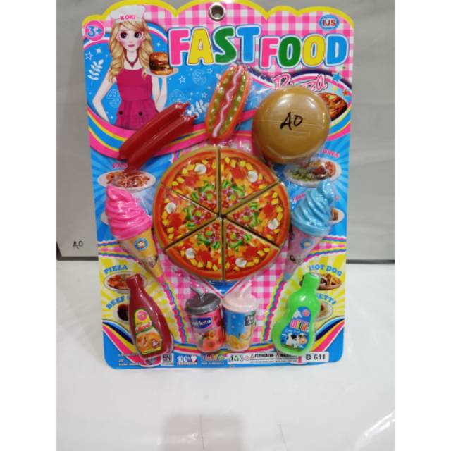 FAST FOOD MINI PIZZA/MAINAN PIZZA