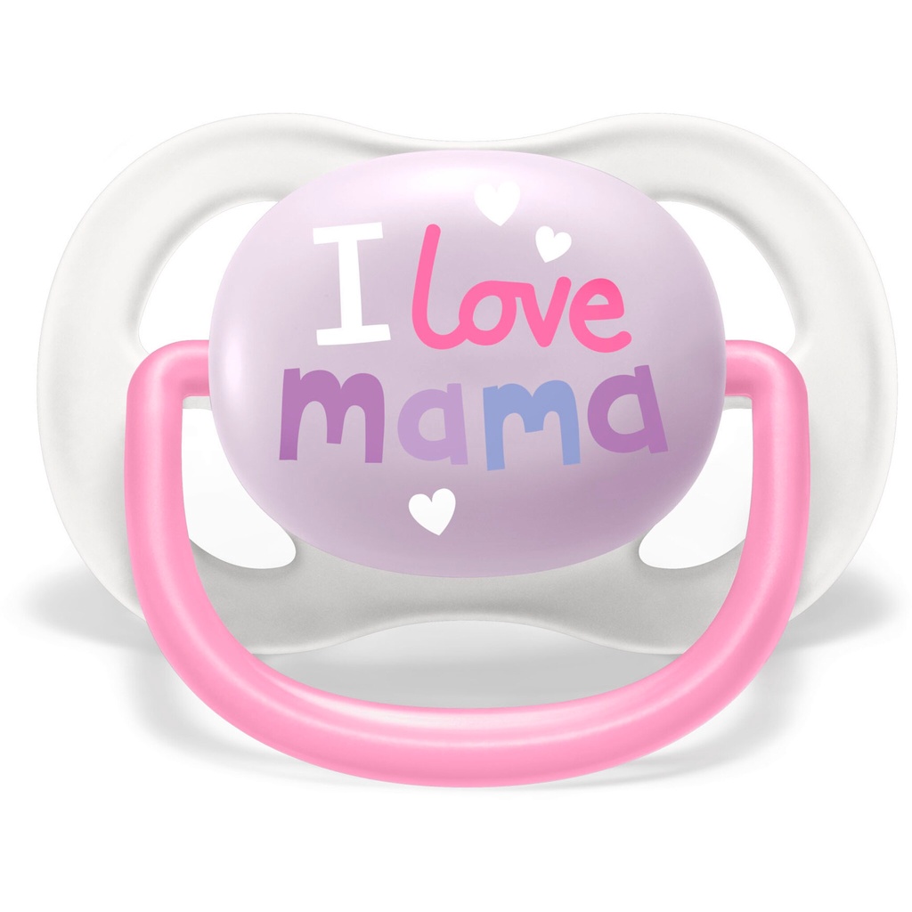 Avent - Ultra Air Happy Pacifiers PINK 0-6m