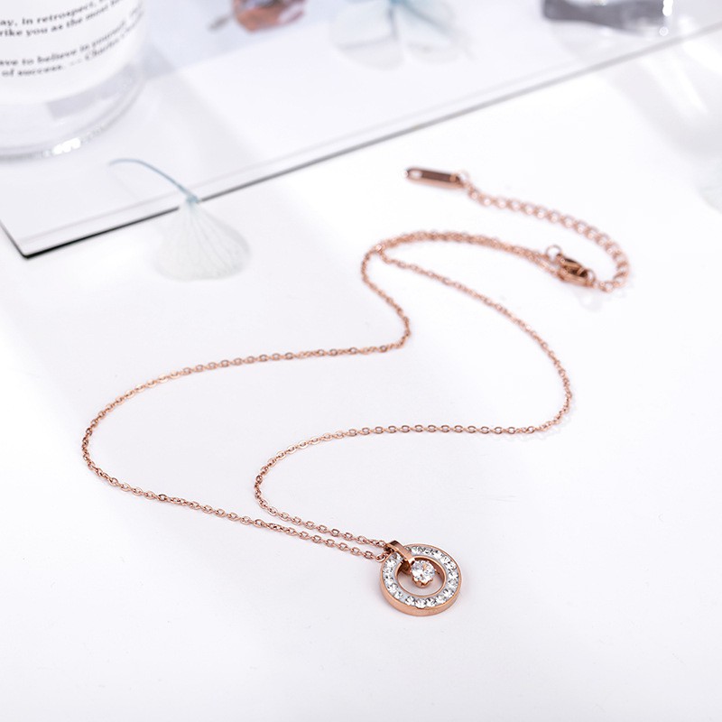 [New] Kalung fashion aksesoris titanium mini korea hadiah wanita cewek anti karat KK156