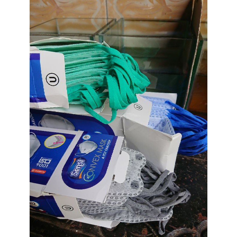 masker medis sensi convex 4ply makassar