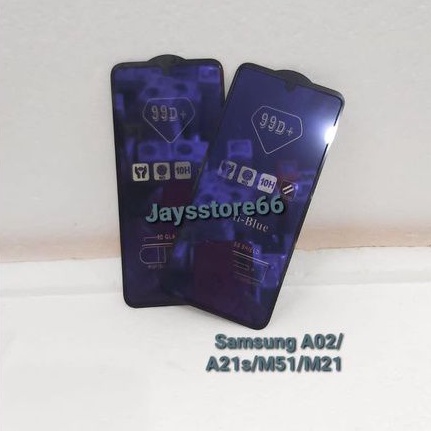 TemperedGlass 99+ Anti-Blue Galas Shield Anti Radiasi  Samsung A02/A21s/M21/M51