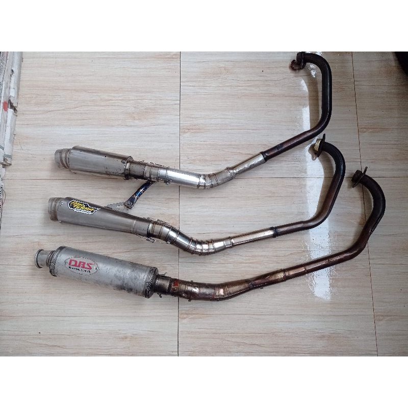 Knalpot racing racing satria Fu bore-up