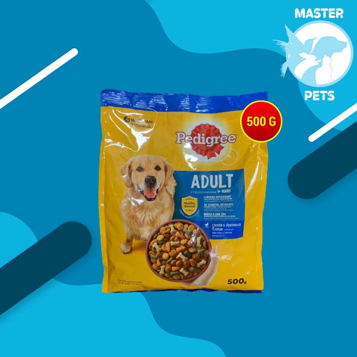 Makanan Kering Anjing Pedigree Dog Dry Food 500 Gram