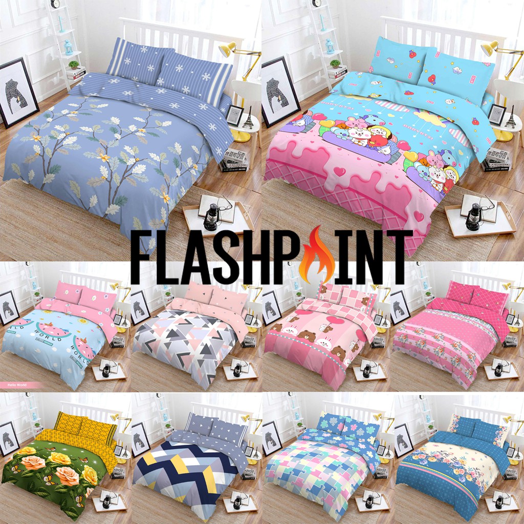 SPREI KEKINIAN SPREI VITO KUALITAS SPREI BONITA SPREI MOTIF
