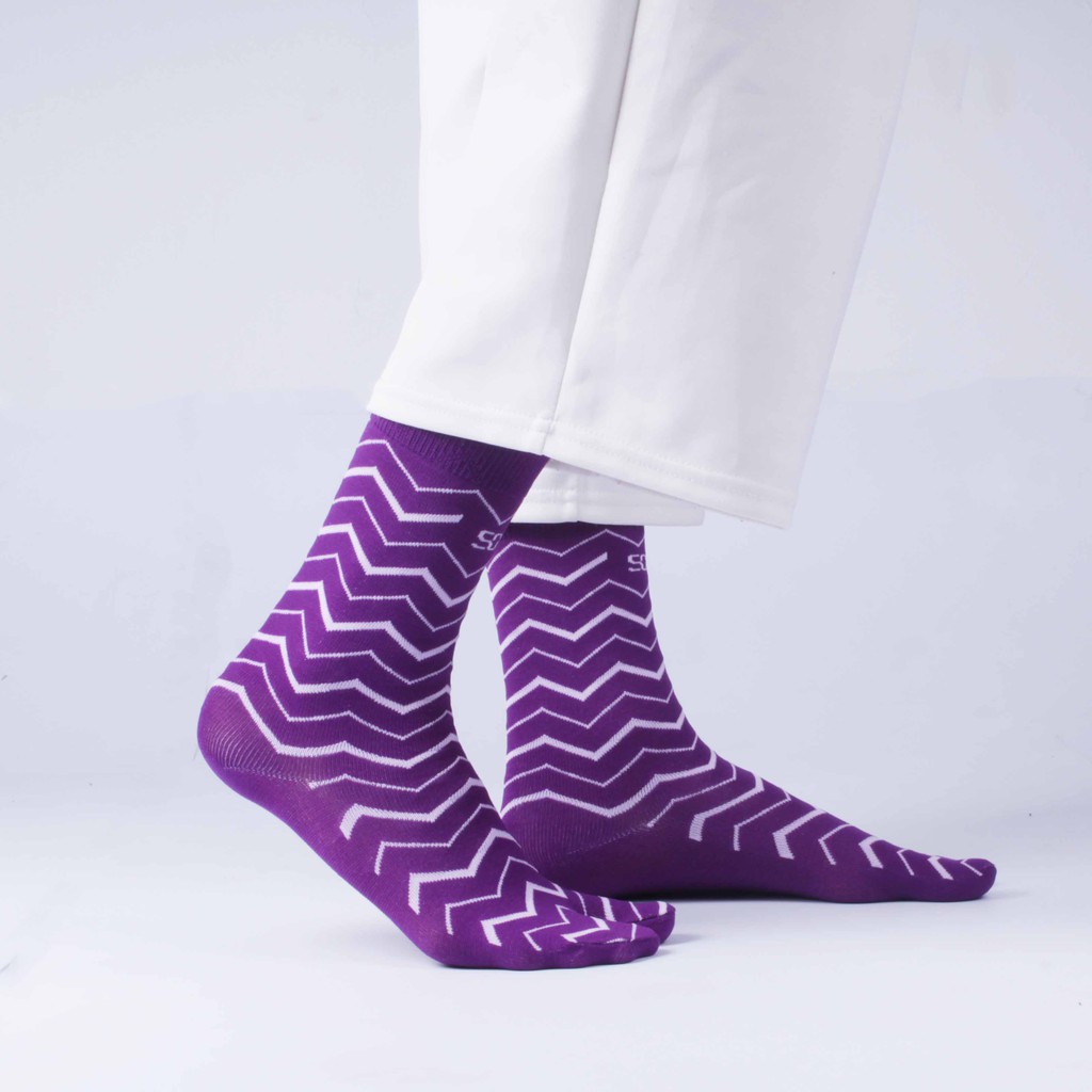 Kaos Kaki Jempol Soka Essentials Tribal - Motif Zig zag / Chevron