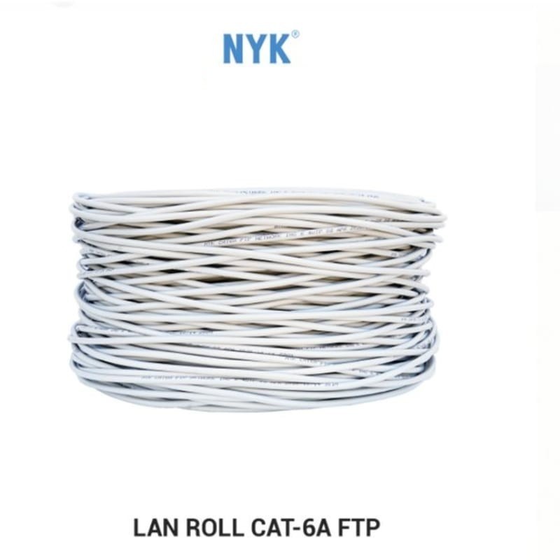 Kabel Lan NYK Cat6A FTP Roll 305M / UTP NYK Cat6 FTP