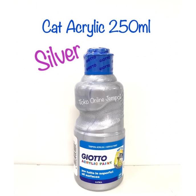

SILVER GIOTTO Cat Acrylic 250ml Paint satuan 533900 Akrilik ATK0797GT