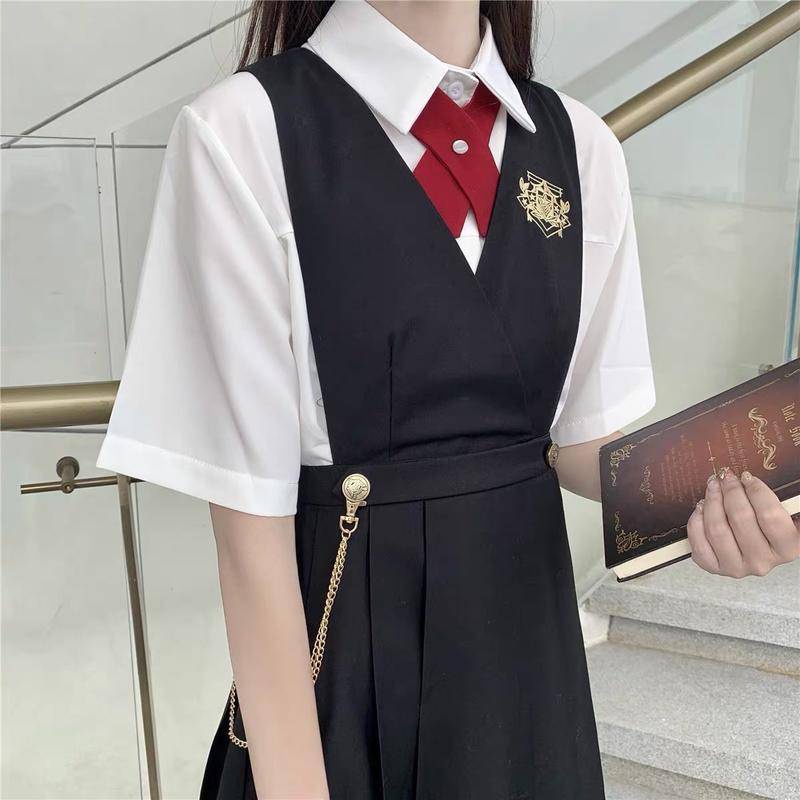 【Wetrose】 New Premium Cool JK Cosplay Costume Uniform School Suit Korean Japanese Style Student Set