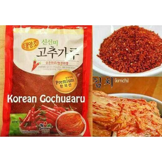 

ASLI! Gochugaru Hot Pepper Powder Bumbu Cabe Bubuk Kimchi Korea