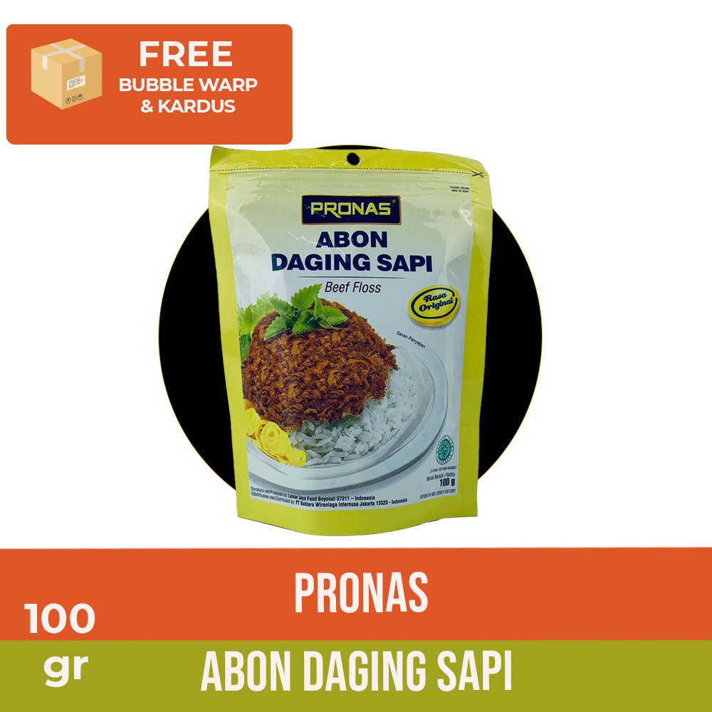 Jual Pronas Abon Sapi Original 100 Gr | Shopee Indonesia