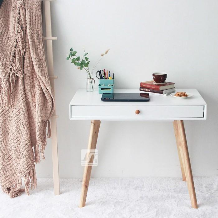 Nay Bar | Meja Serbaguna Minimalis - F2C Furniture Hamilton Warna Putih