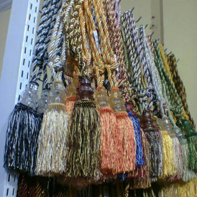 Tasel gorden import mewah / tali pengait gorden/aksesoris gorden