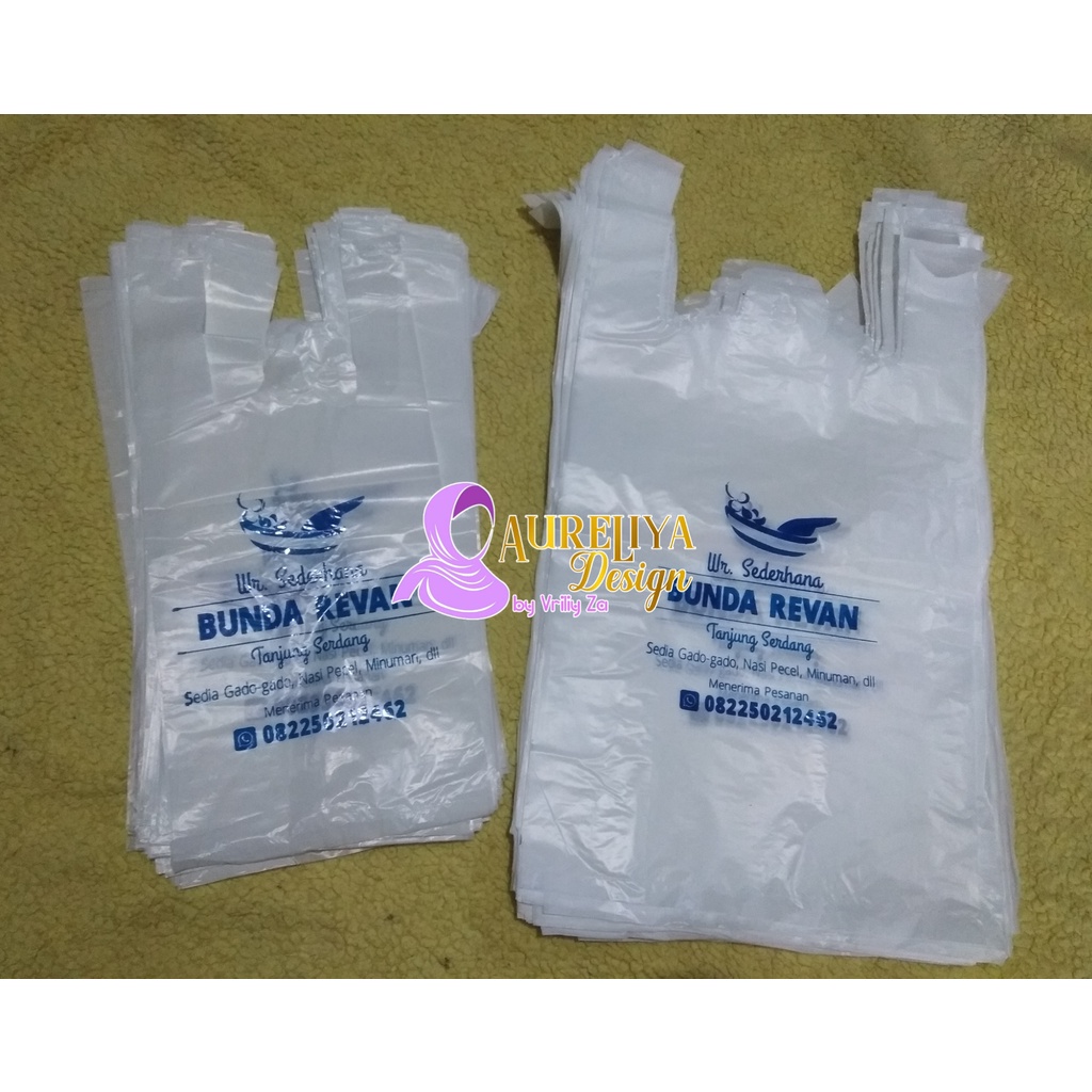 Kantong Plastik / Kresek Sablon Custom