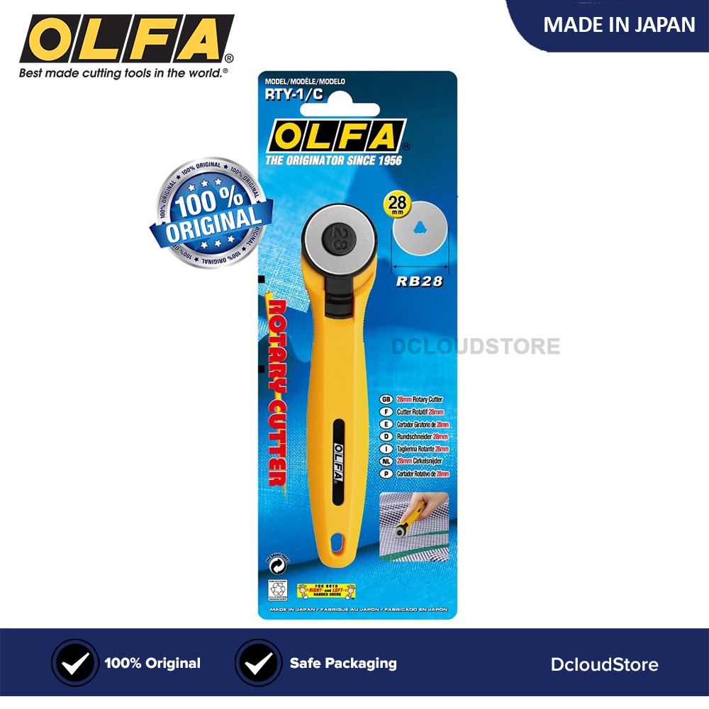 

Cutter OLFA RTY-1/ C (Pengganti RTY-1/G)