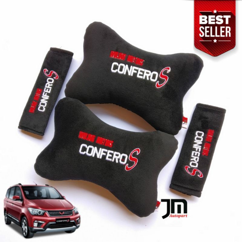 Aksesoris Mobil Bantal Sandaran Jok mobil Wuling Confero S