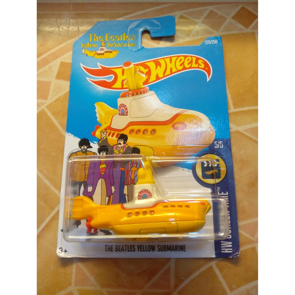 Hotwheels The Beatles Yellow Submarine