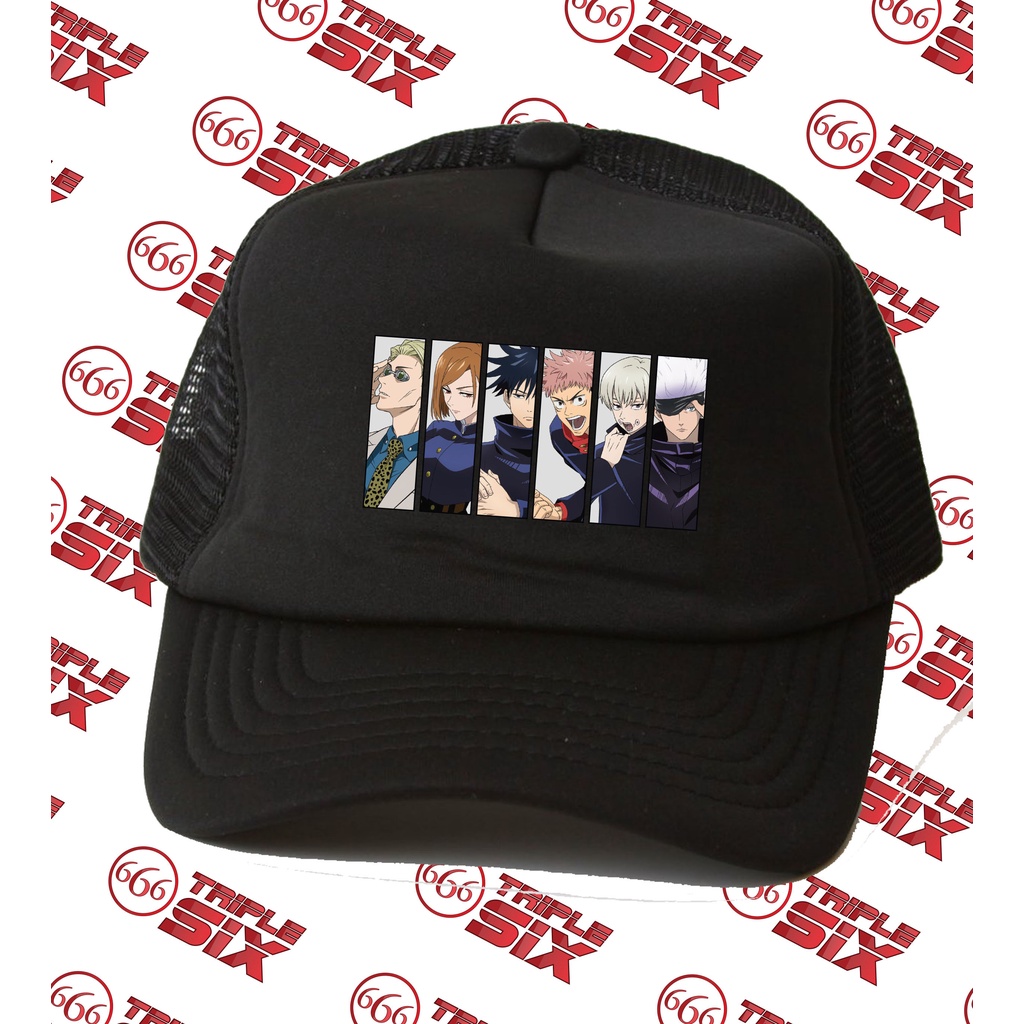 Topi Trucker Anime Jujutsu Kaisen Character