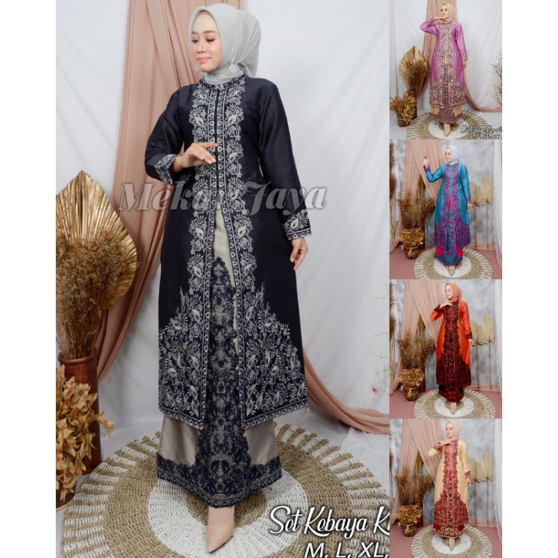 KEBAYA MODERN//SET KEBAYA KINANTI//KEBAYA MODREN//KEBAYA MEWAH//KEBAYA PESTA//BY MEKAR JAYA