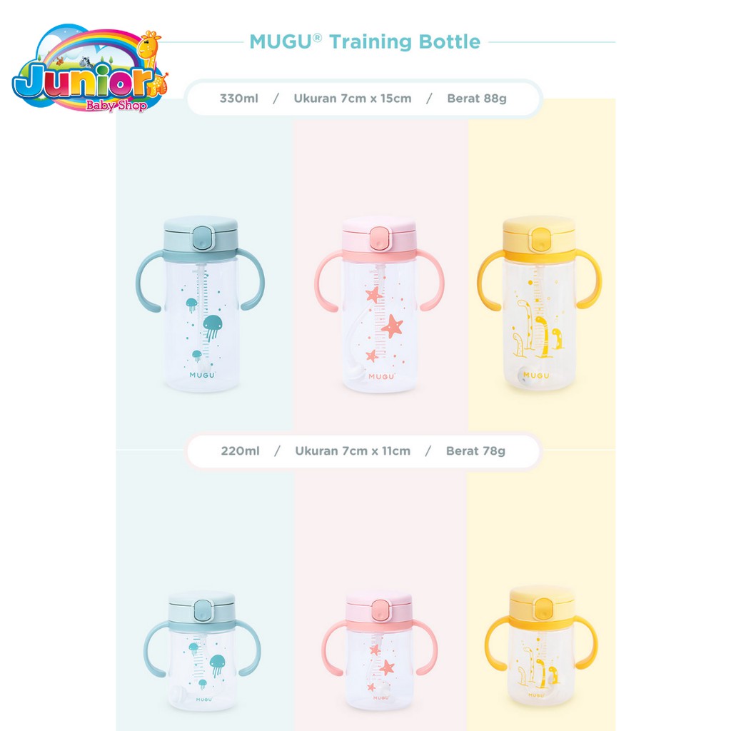 Mugu Training Bottle 220ml / 330ml