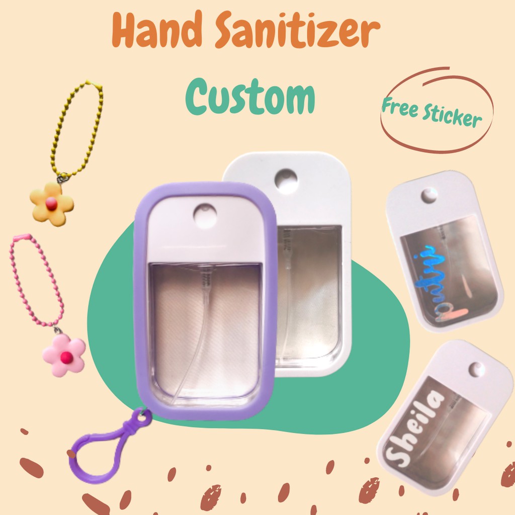 Hand Sanitizer Spray +Silikon Kit BTS Edition| Hand Sanitizer Custom Pocket Spray |  Hand Sanitizer 