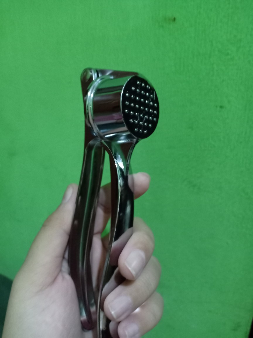 Alat Penghancur Bawang Putih Stainless Alat Penghalus Bawang Putih Stainless Steel Serbaguna