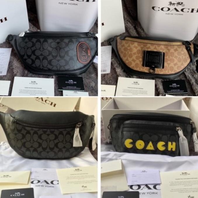 COACH WAISTBAG TAS KURIR PRIA TAS PINGGANG PRIA TAS COACH FDHGF4654