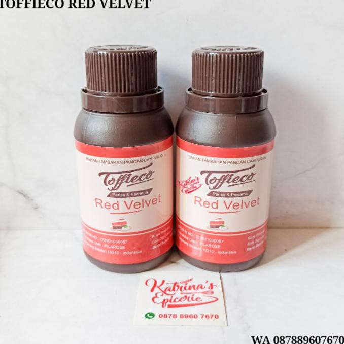

TOFFIECO RED VELVET 100 GRAM PASTA, PERISA DAN PEWARNA TERBARU Kode 553