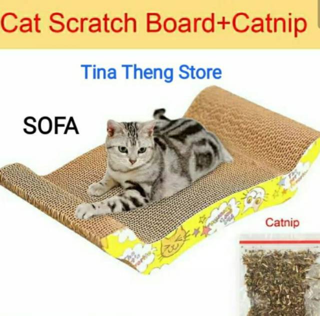 Mainan Kucing &quot;PAPAN CAKAR SISAL BESAR&quot; Cat Scratcher Toys